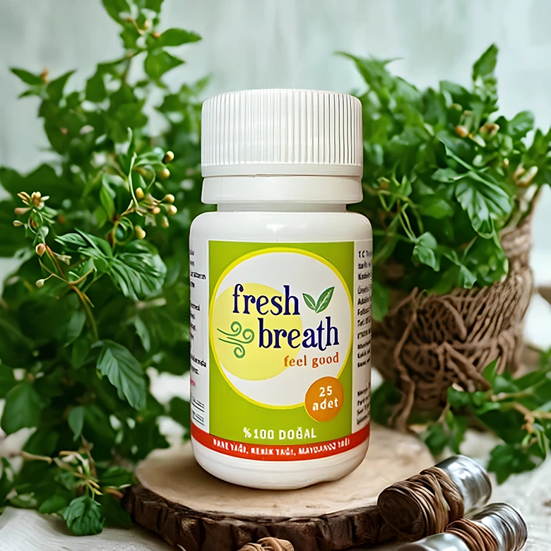Fresh Breath kapsül şişesi